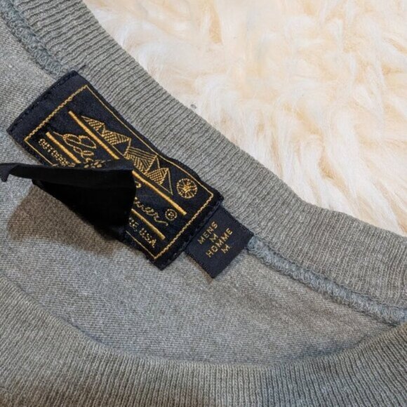 Vintage Eddie Bauer T Shirt Gold Graphic Made in USA Men Size Medium - Picture 7 of 8